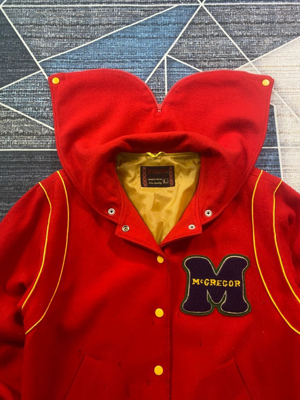 McGregor McGregor Hooded Varsity Jacket Size US M / EU 48-50 / 2 - 2 Thumbnail