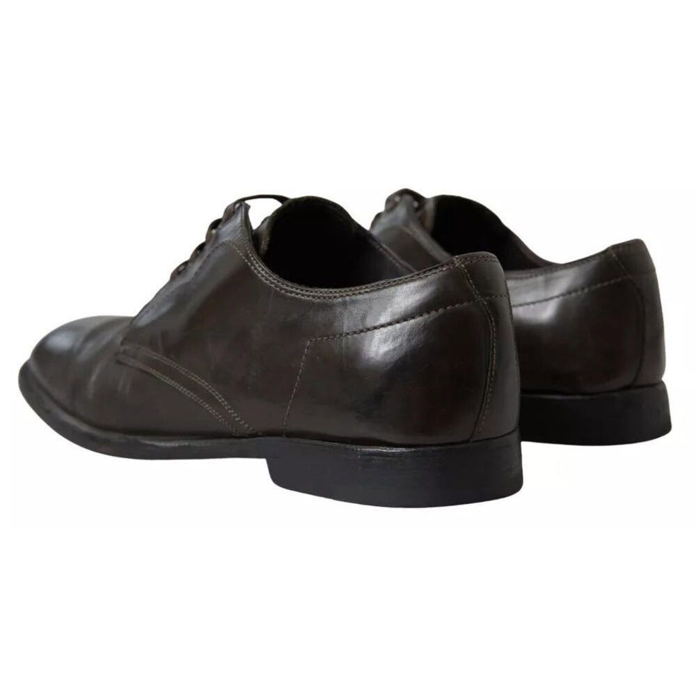 Dolce & Gabbana Dolce & Gabbana Green Leather Mens Formal Dress Shoes Size US 6 / EU 39 - 2 Thumbnail