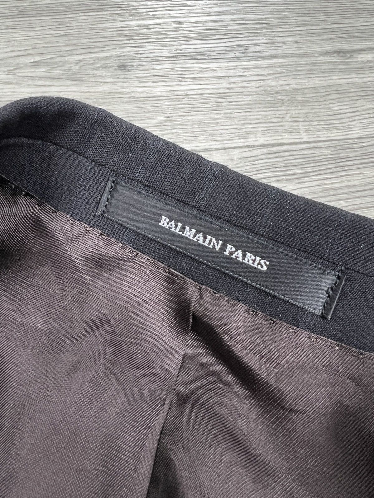 Balmain Vintage Balmain Paris Striped Men suit, Blazer and Pants szM Size 42R - 14 Thumbnail