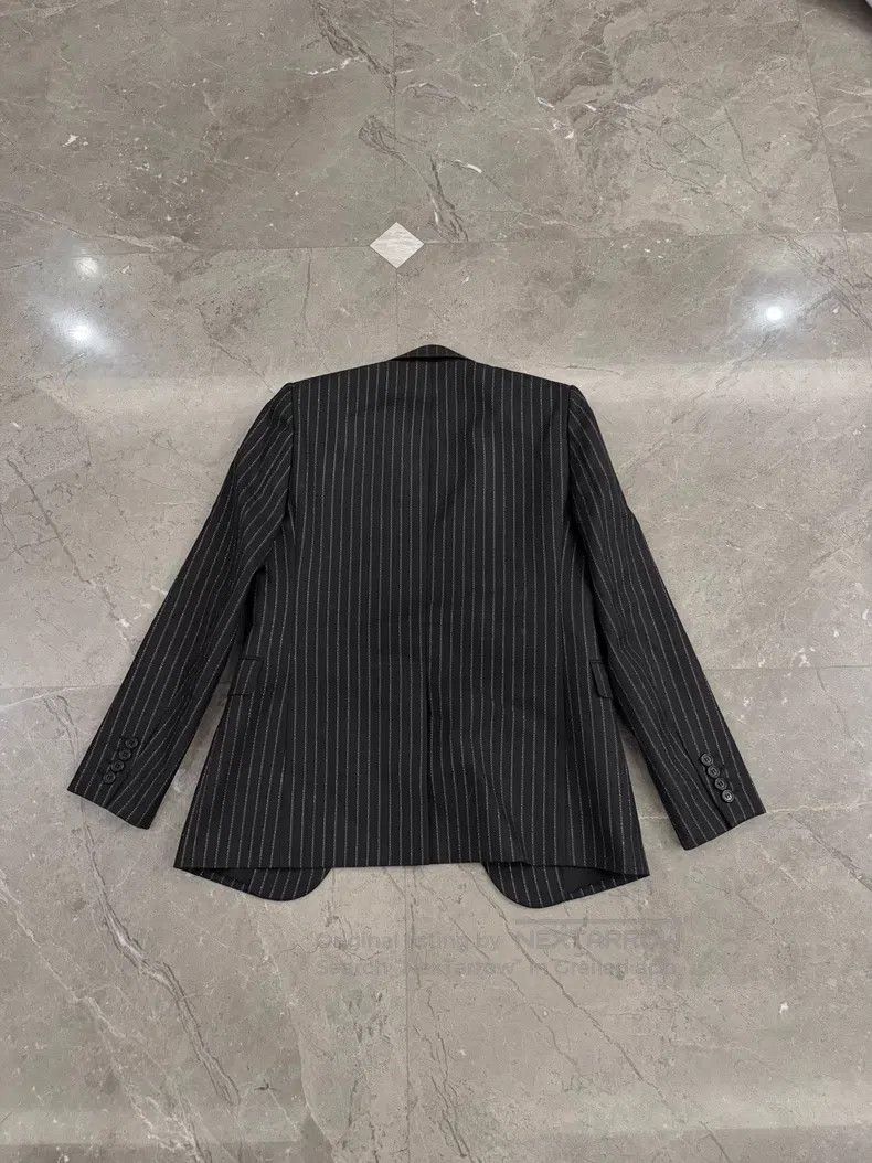 Saint Laurent Paris Saint Laurent Paris Silver Thread Embroidered Suit Size US S / EU 44-46 / 1 - 7 Thumbnail