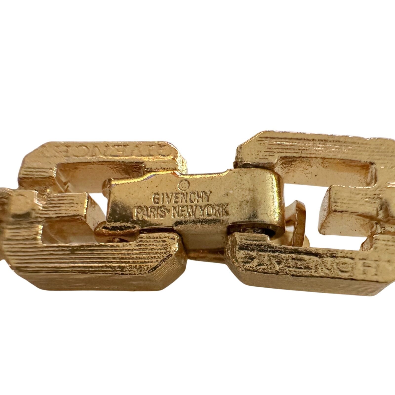 Givenchy Givenchy G Link Gold Plate Bracelet Size ONE SIZE - 10 Thumbnail