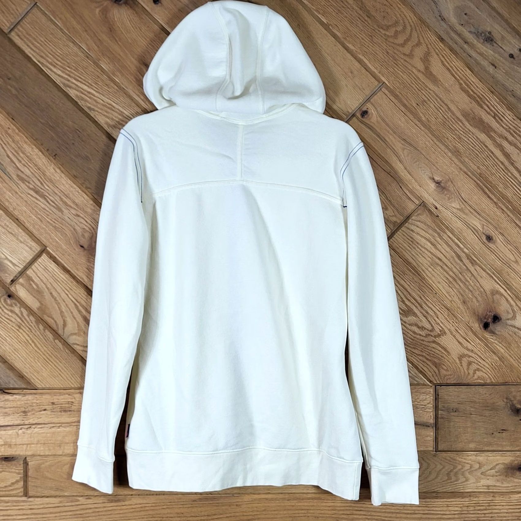 Mountain Hardwear Mountain Hardwear Full Zip Hoodie Womens Large Graphic Cream Size L / US 10 / IT 46 - 4 Thumbnail