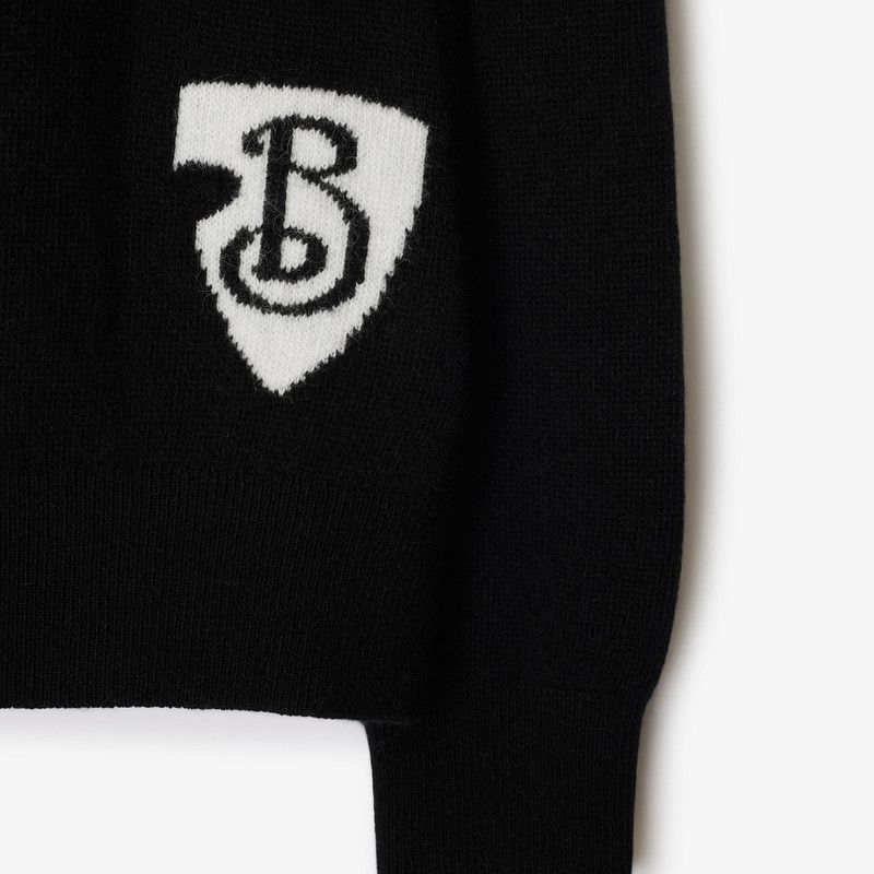 Burberry o1w1db10326 B Shield Wool Blend Bomber Jacket in Black Size US S / EU 44-46 / 1 - 5 Thumbnail