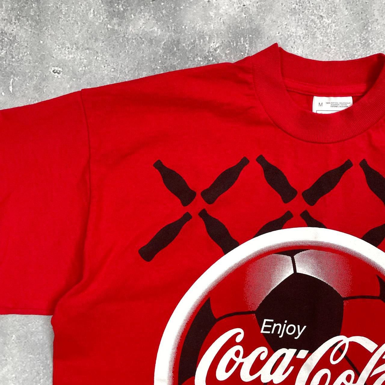 UEFA Vintage UEFA EURO 1996 England Promo Coca Cola T Shirt M Size US M / EU 48-50 / 2 - 6 Thumbnail