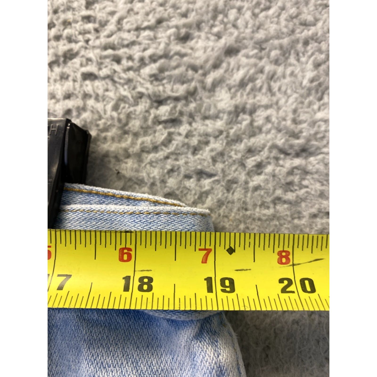 Wrangler VINTAGE Wrangler Jeans Mens 38x32 Cowboy Western Denim Straight Mid 5-Pocket Blue 90s Mens Size US 38 / EU 54 - 4 Thumbnail
