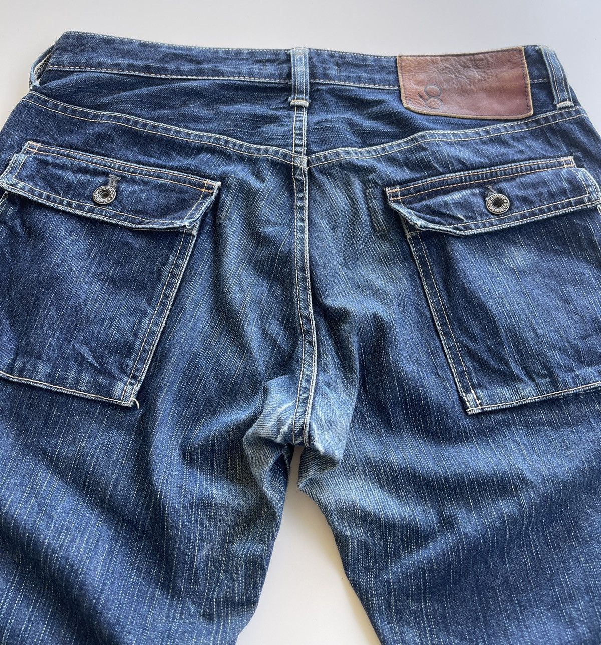 Japanese Brand Johnbull Kojima Japan Bushpants Denim Size US 33 - 10 Thumbnail