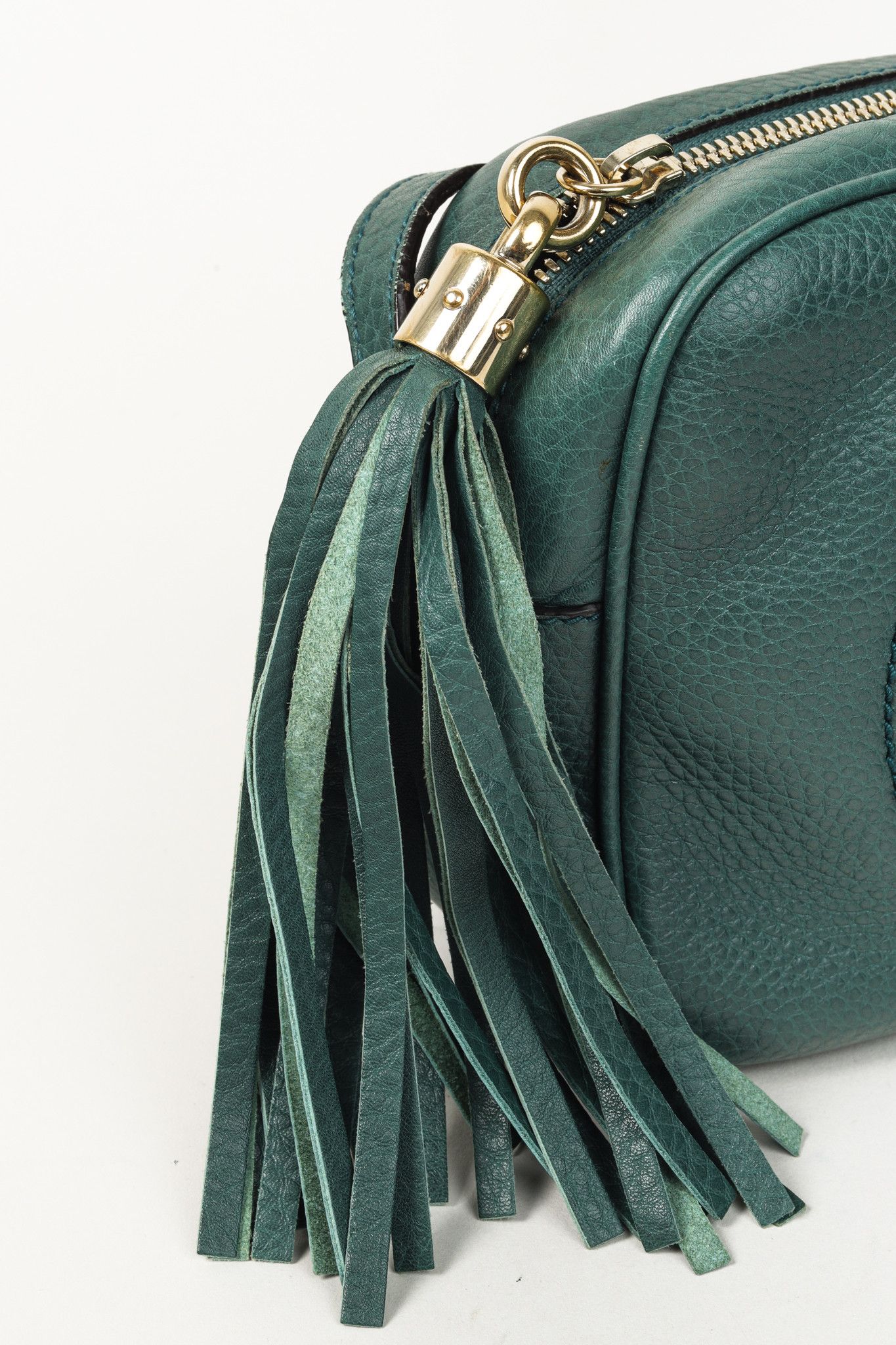 Gucci Gucci Soho Disco Green Camera Style Crossbody Ba Size ONE SIZE - 10 Thumbnail