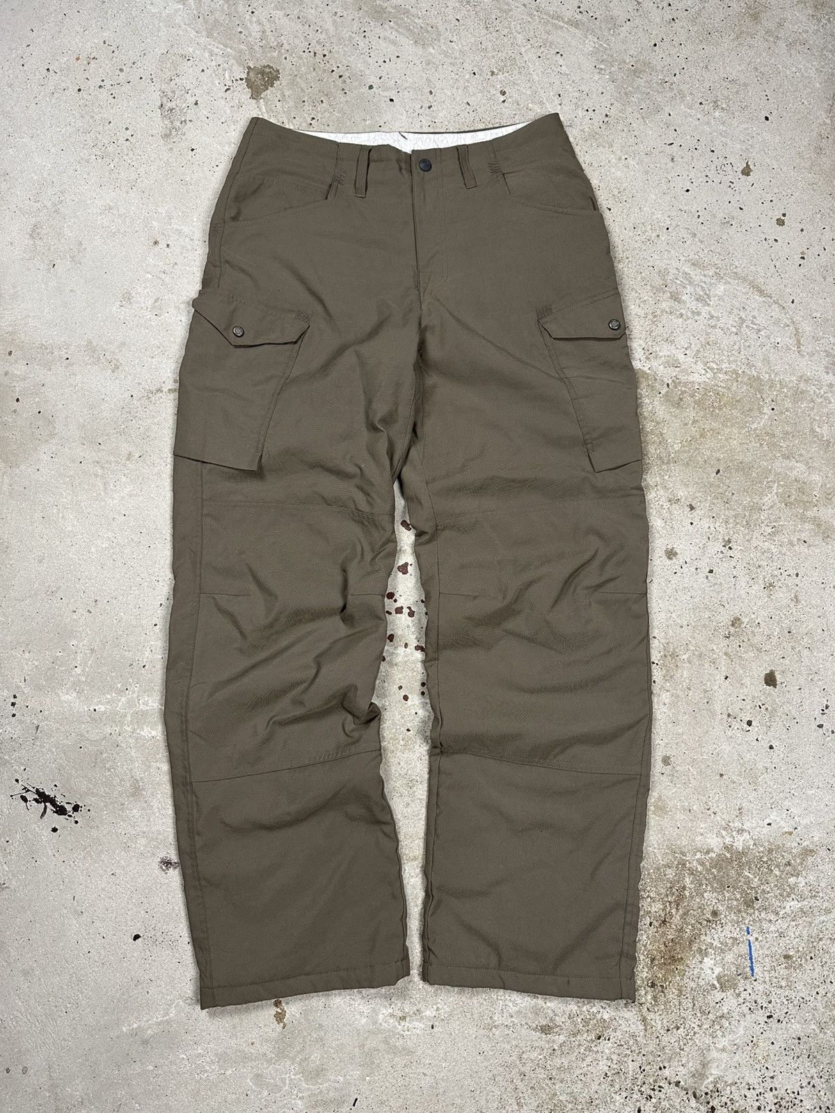 Nike ACG Vintage Y2K Nike ACG Baggy Brown Cargo Pants Insulated Size US 30 / EU 46 - 1 Thumbnail