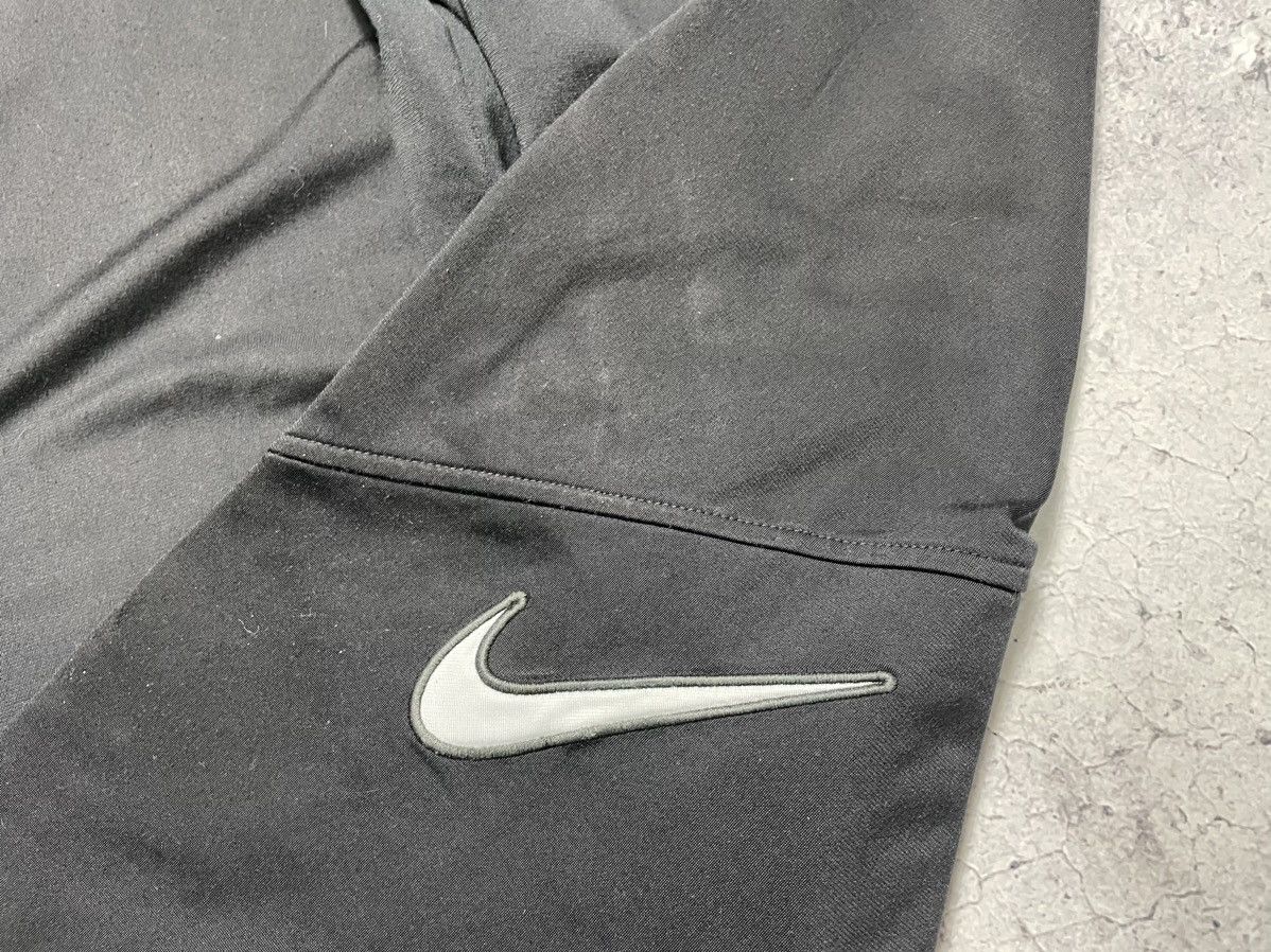 Nike × Vintage Vintage Nike Big Swoosh Drill Y2K Track Pants Size US 38 / EU 54 - 3 Thumbnail