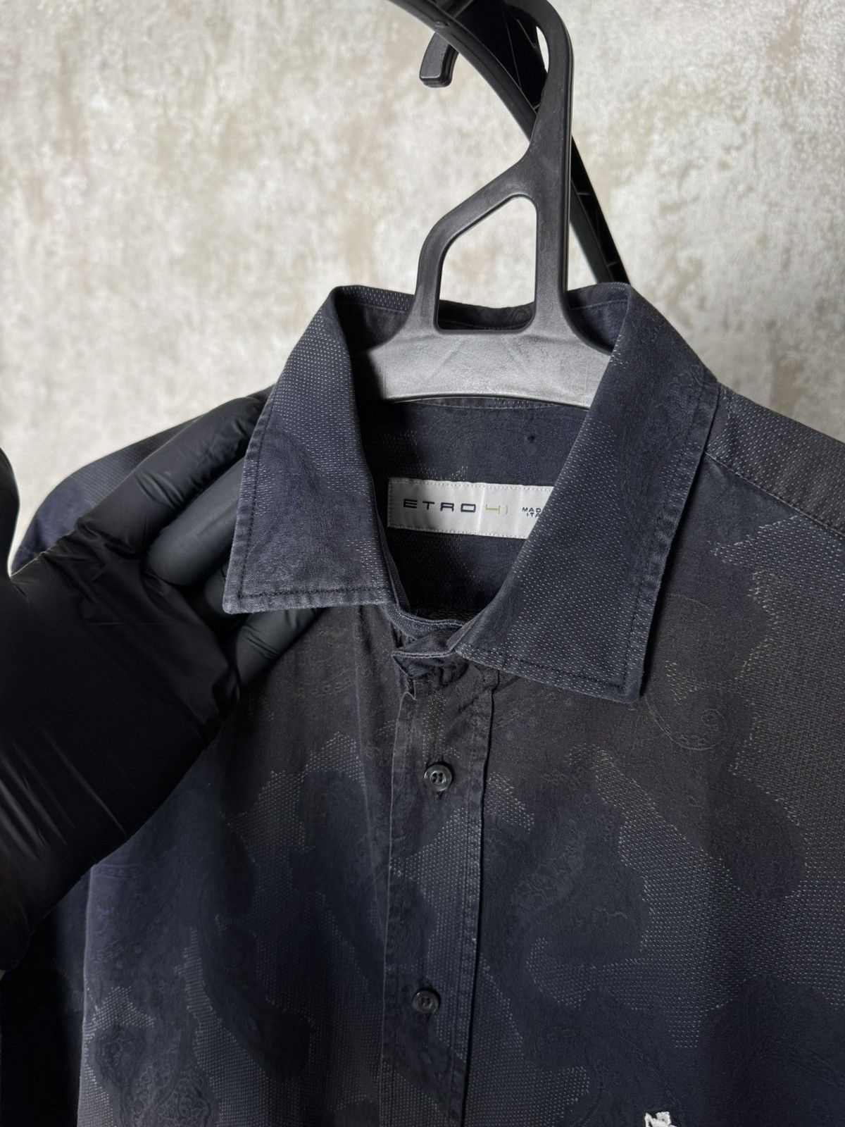 Etro Vintage Very Rare Etro Shirt Size 48L - 11 Thumbnail