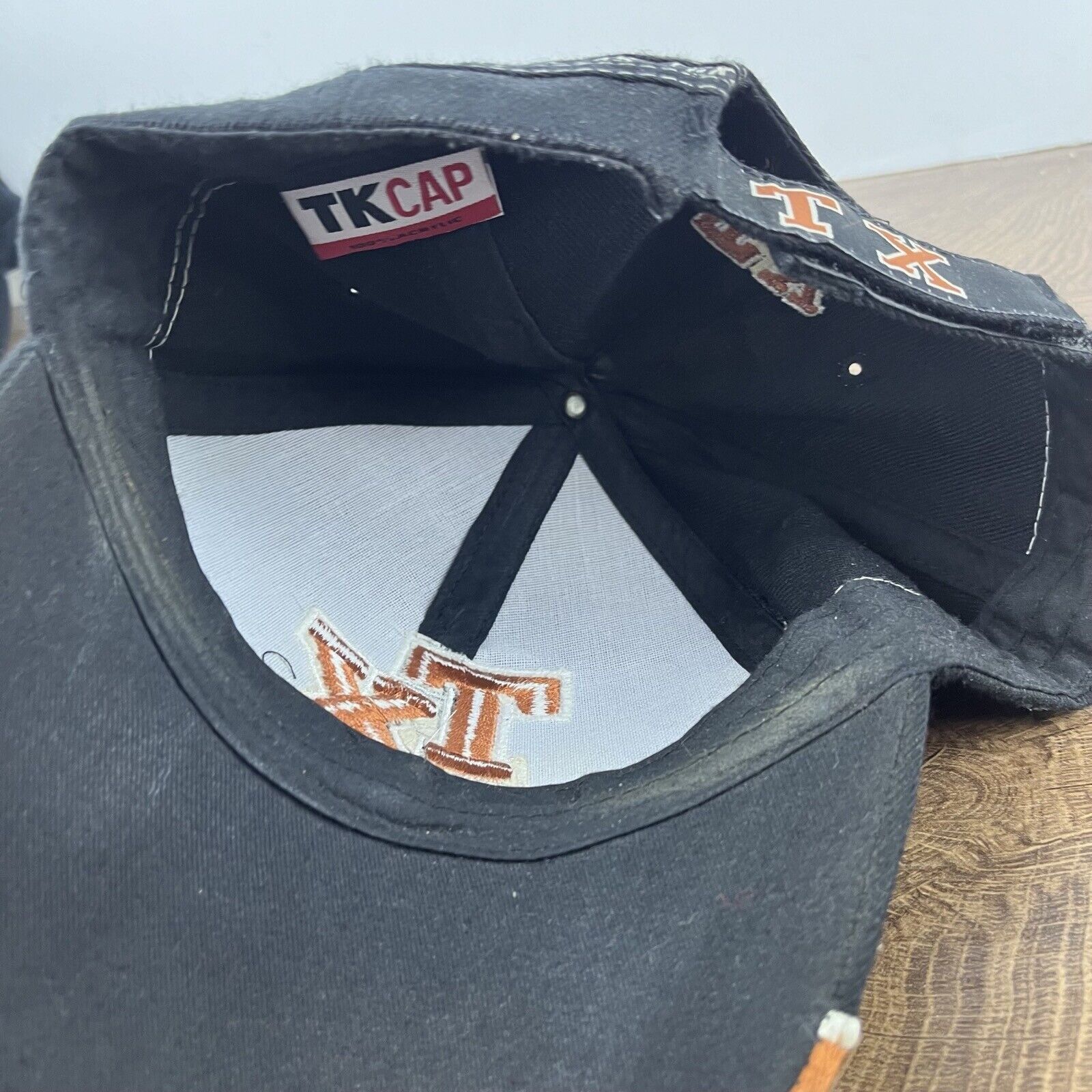 Other Texas Hat Black Orange Texas Hat Black Adjustable Hat Black Size ONE SIZE - 17 Thumbnail