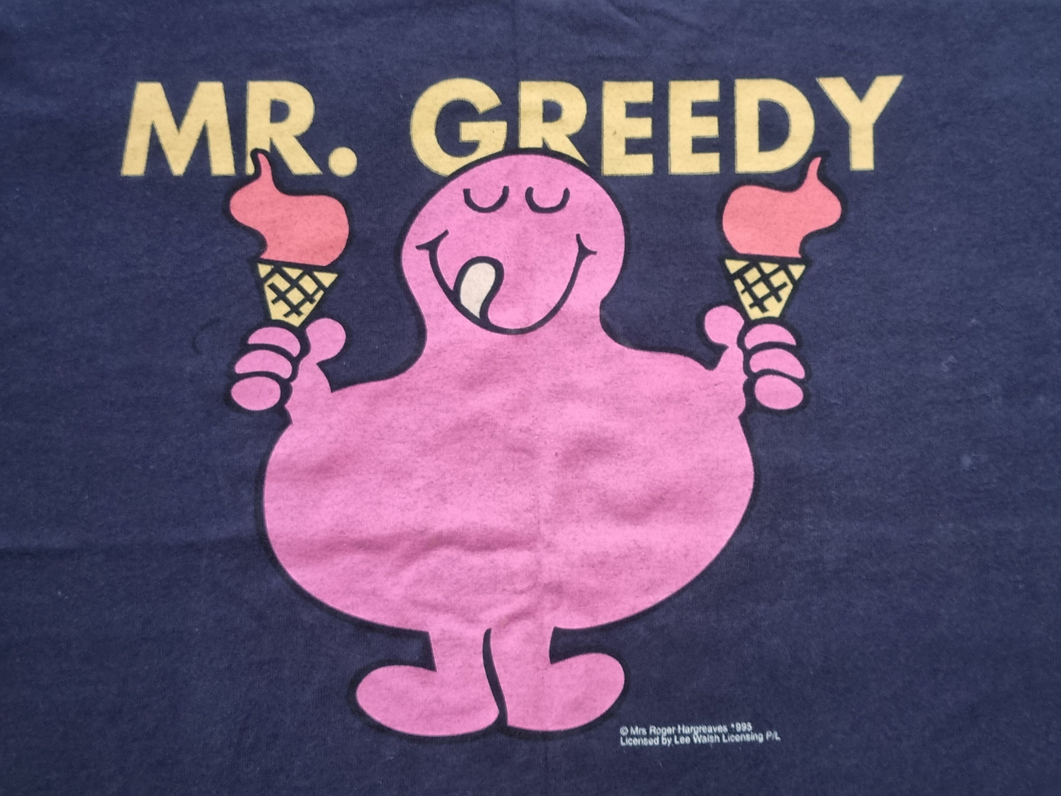 Man Made In Australia Mr. Greedy T Shirt. Size US M / EU 48-50 / 2 - 13 Thumbnail