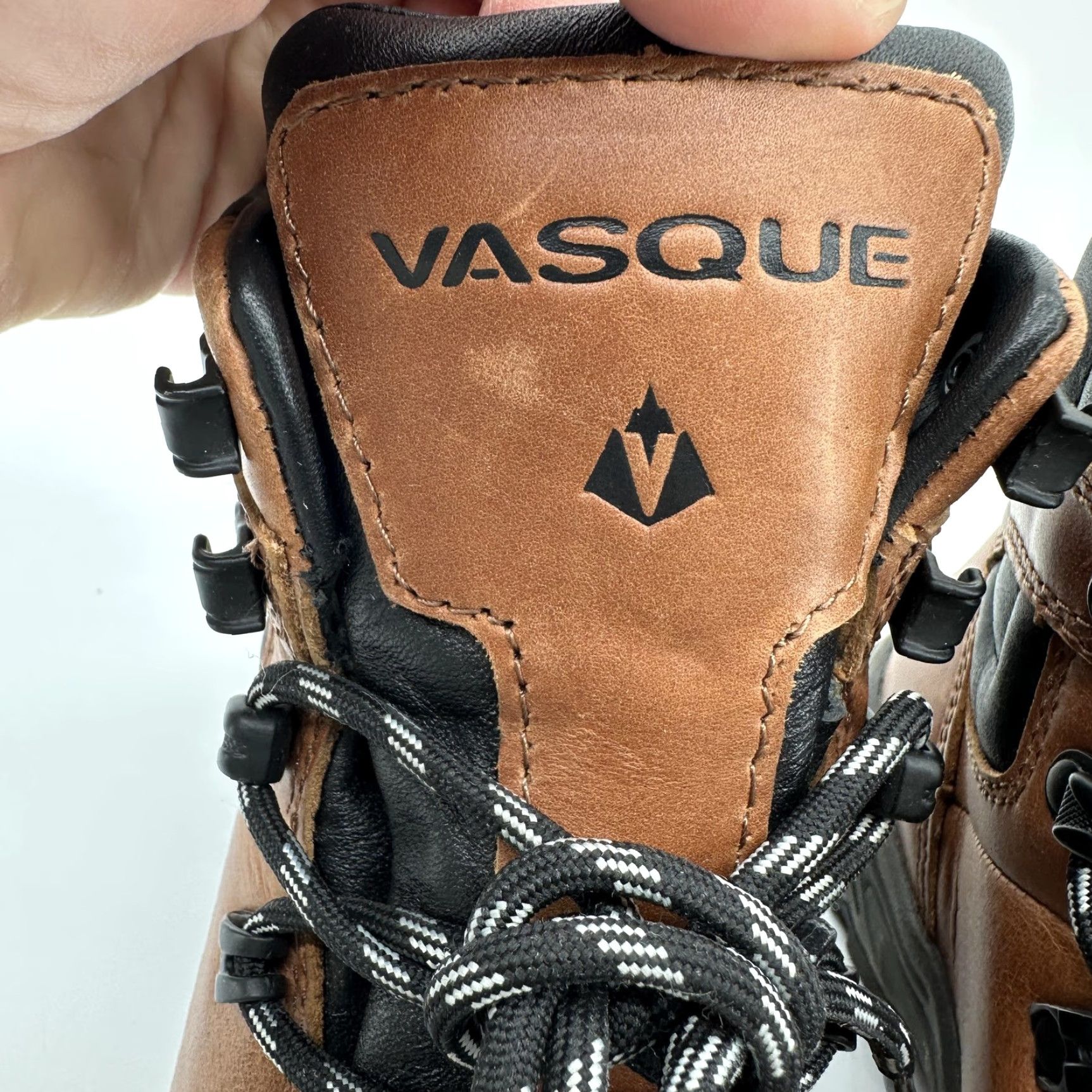 Vasque Vasque Womens Hiking Boots 6M Brown Leather Gore-Tex Vibram Waterproof Ankle Bootie Size US 6 / IT 36 - 5 Thumbnail