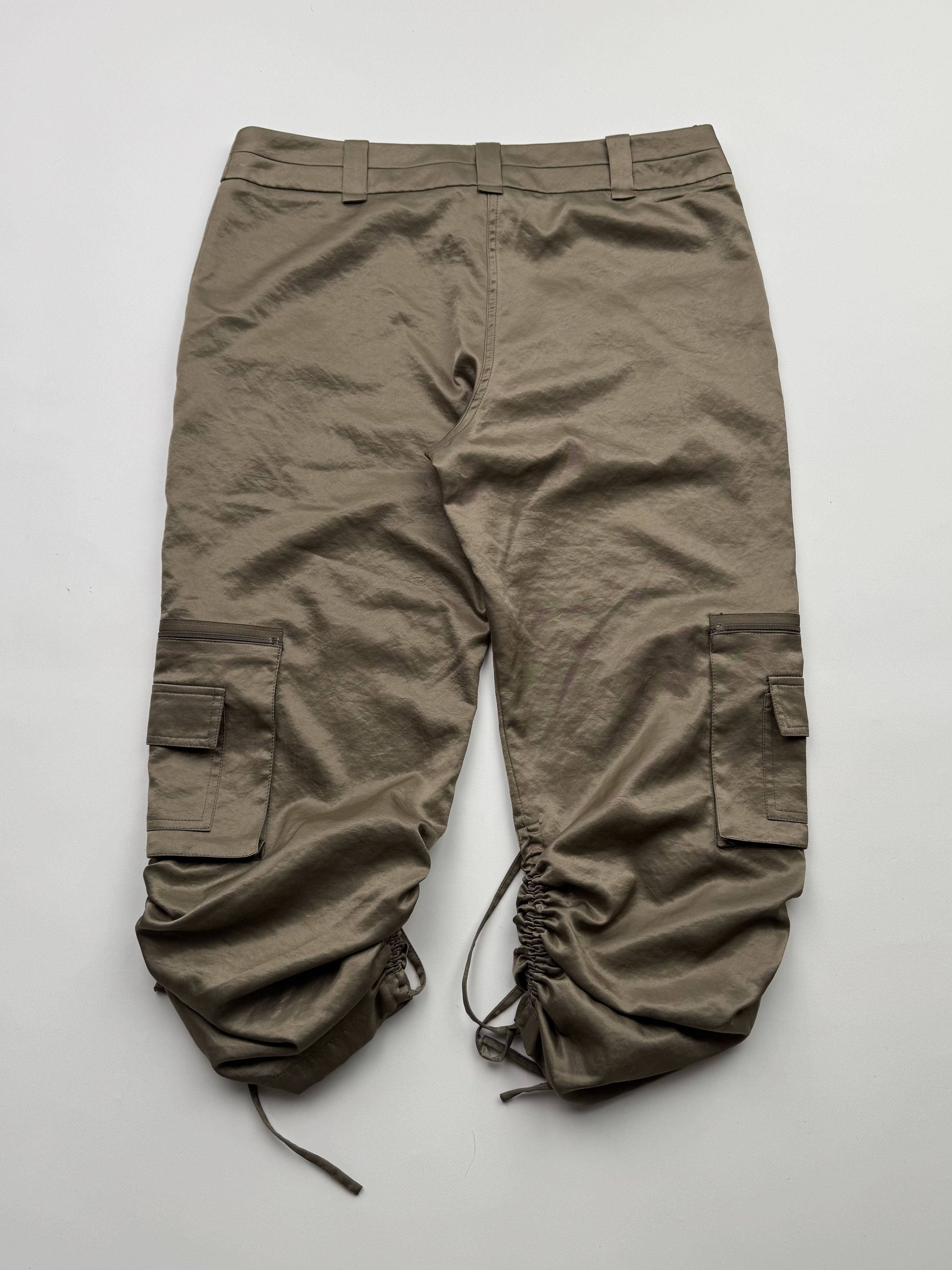 Japanese Brand Vintage Bondage Cargo Cropped Pants B577 E2(V433) Size US 34 / EU 50 - 4 Thumbnail