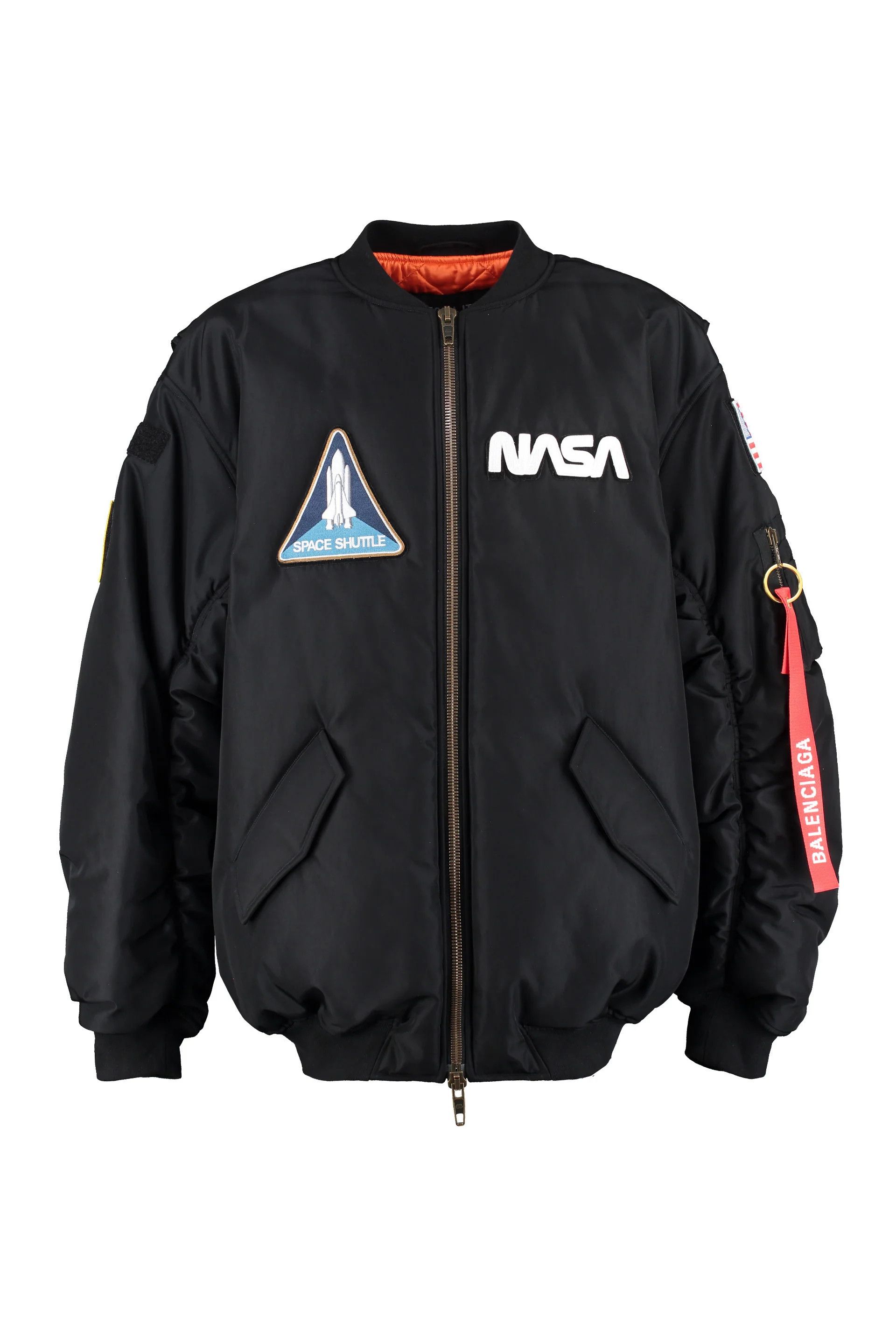 image of Balenciaga O1Mt1Gz0524 Space Bomber In Black, Men's (Size Large)