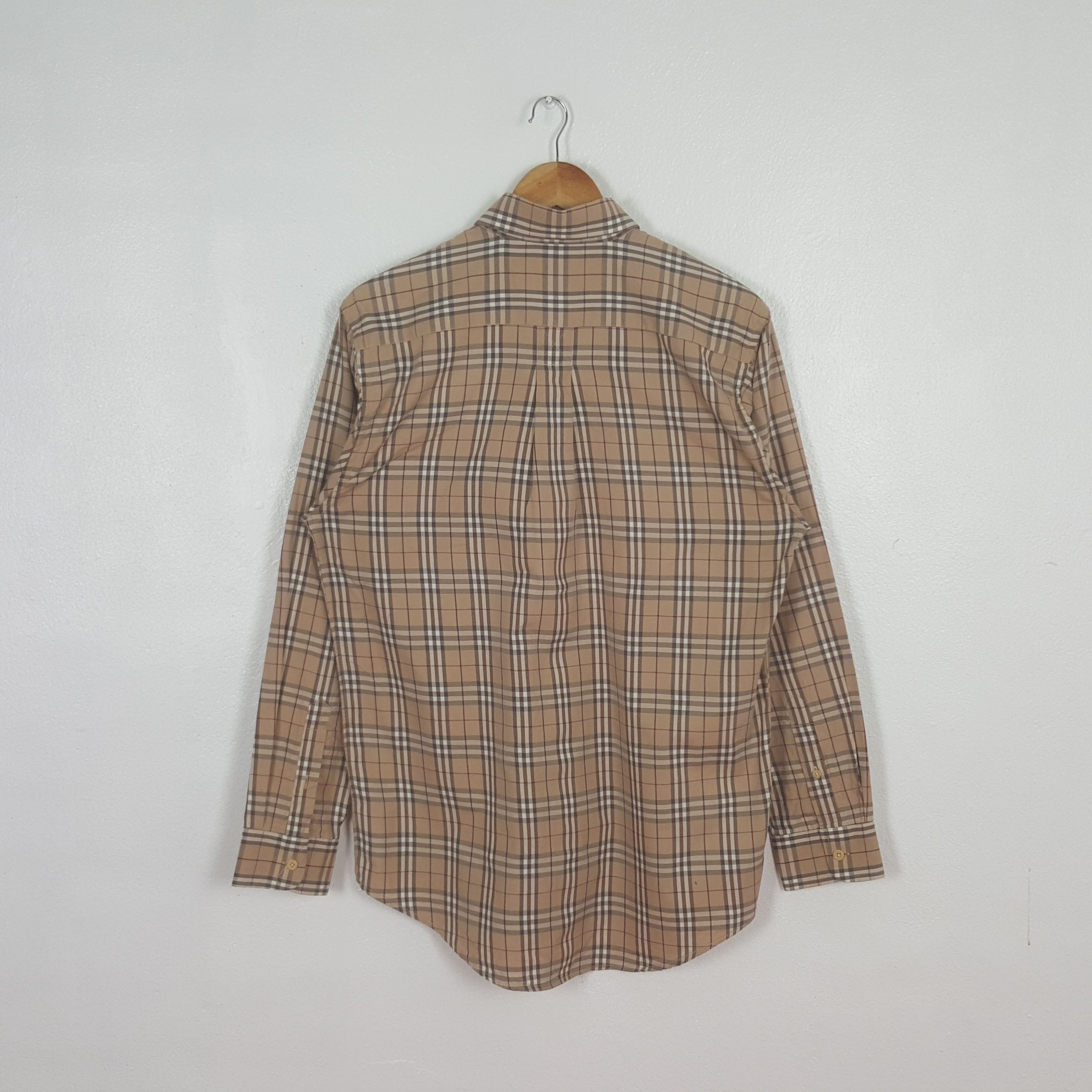 Burberry Vintage Burberry Nova Check Shirt Button Up C319N26 Size US L / EU 52-54 / 3 - 3 Thumbnail