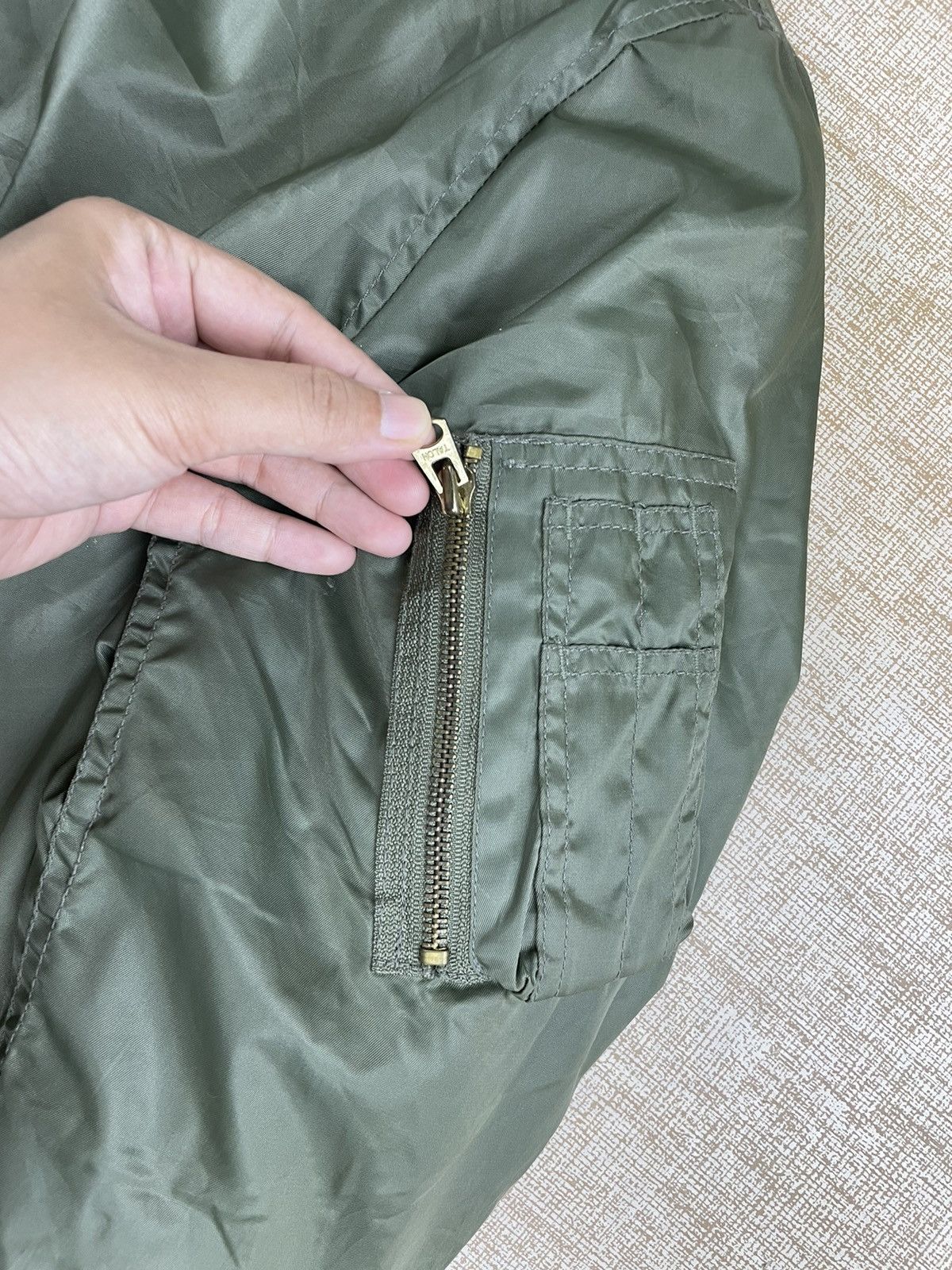 Vintage Alpha Industries Style Type Ma-1 Bomber Jacket