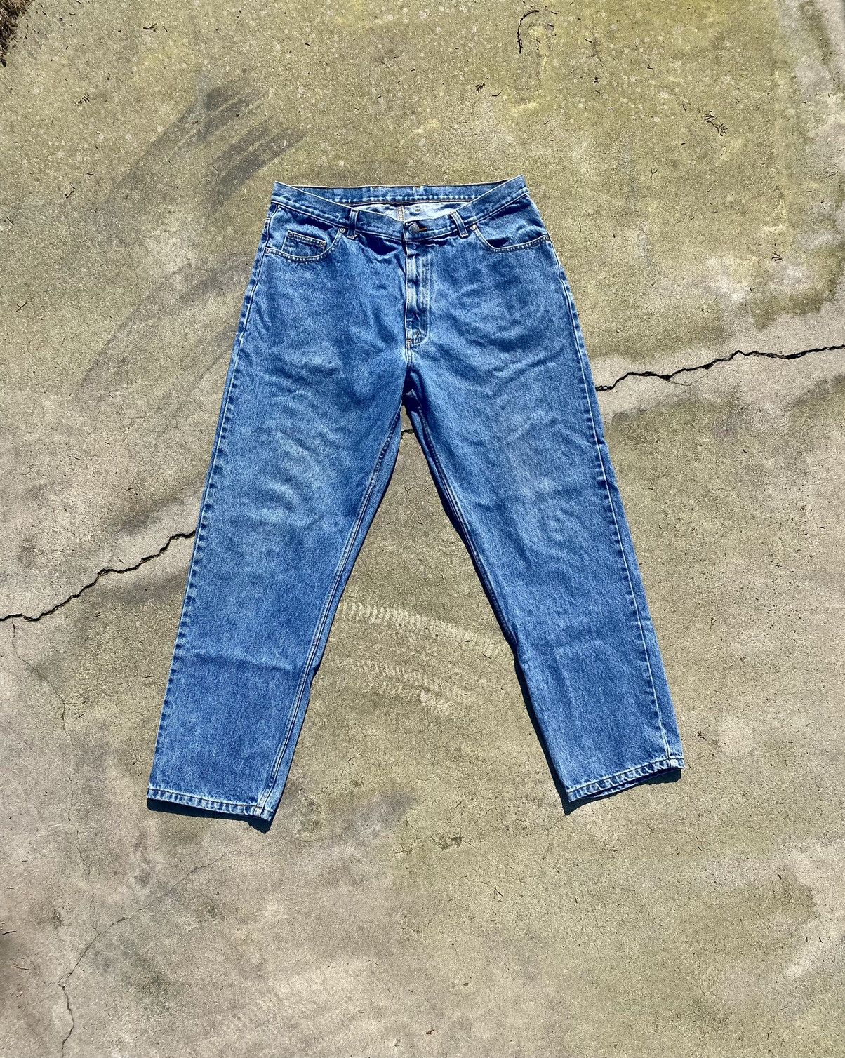 Vintage Vintage baggy jeans Size US 38 / EU 54 - 1 Thumbnail