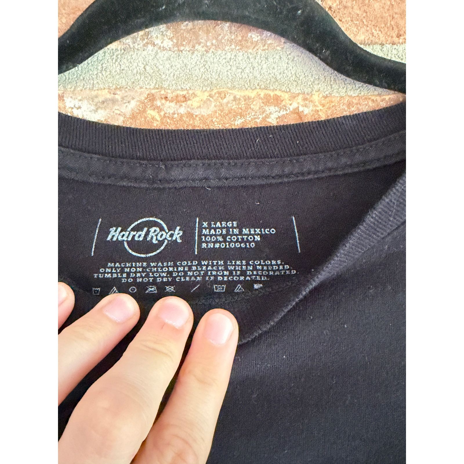 Hard Rock Cafe Hard Rock Cafe Las Vegas Tee Black XL Logo Shirt Size US XL / EU 56 / 4 - 6 Thumbnail