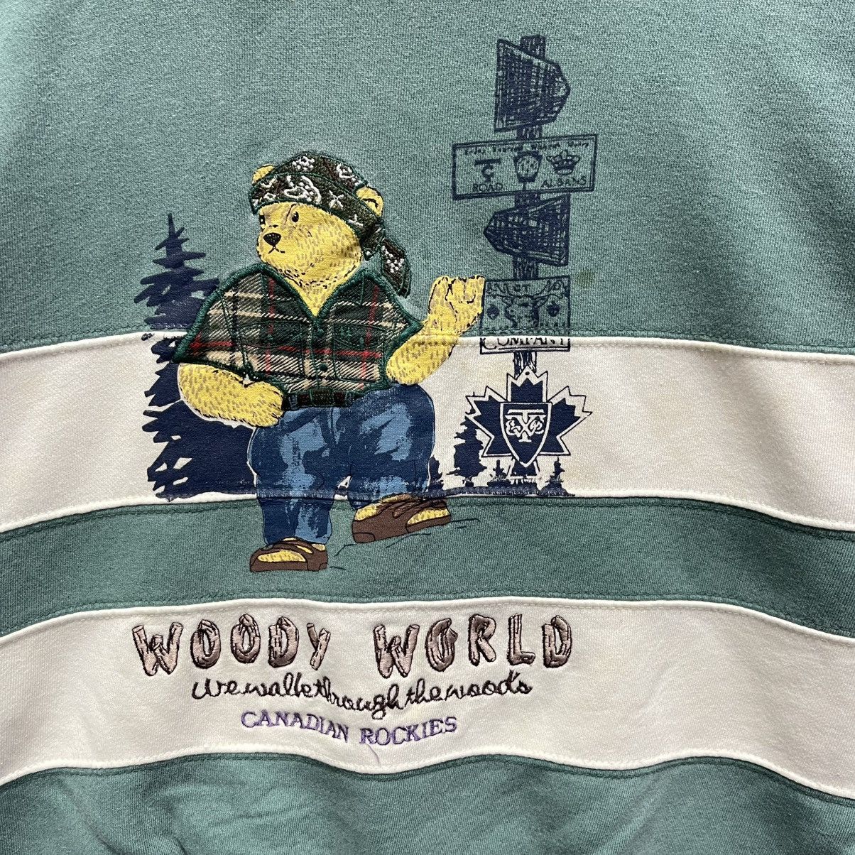 Vintage Vintage Woody World Graphic Sweatshirt (1990s) Size US M / EU 48-50 / 2 - 3 Thumbnail