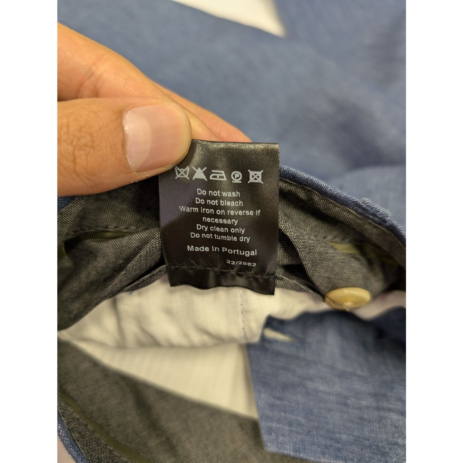 Todd Snyder o1rshd1 CC20 Trouser Pants in Navy Blue Size US 32 / EU 48 - 13 Thumbnail