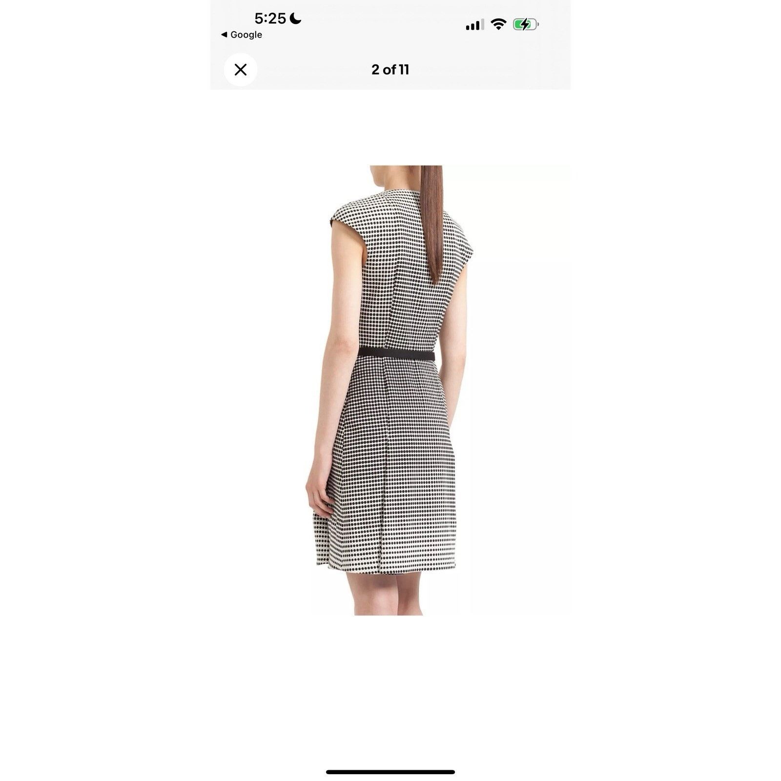 Akris Akris Punto Patterned Sleeveless Midaxi Dress Size M / US 6-8 / IT 42-44 - 7 Thumbnail
