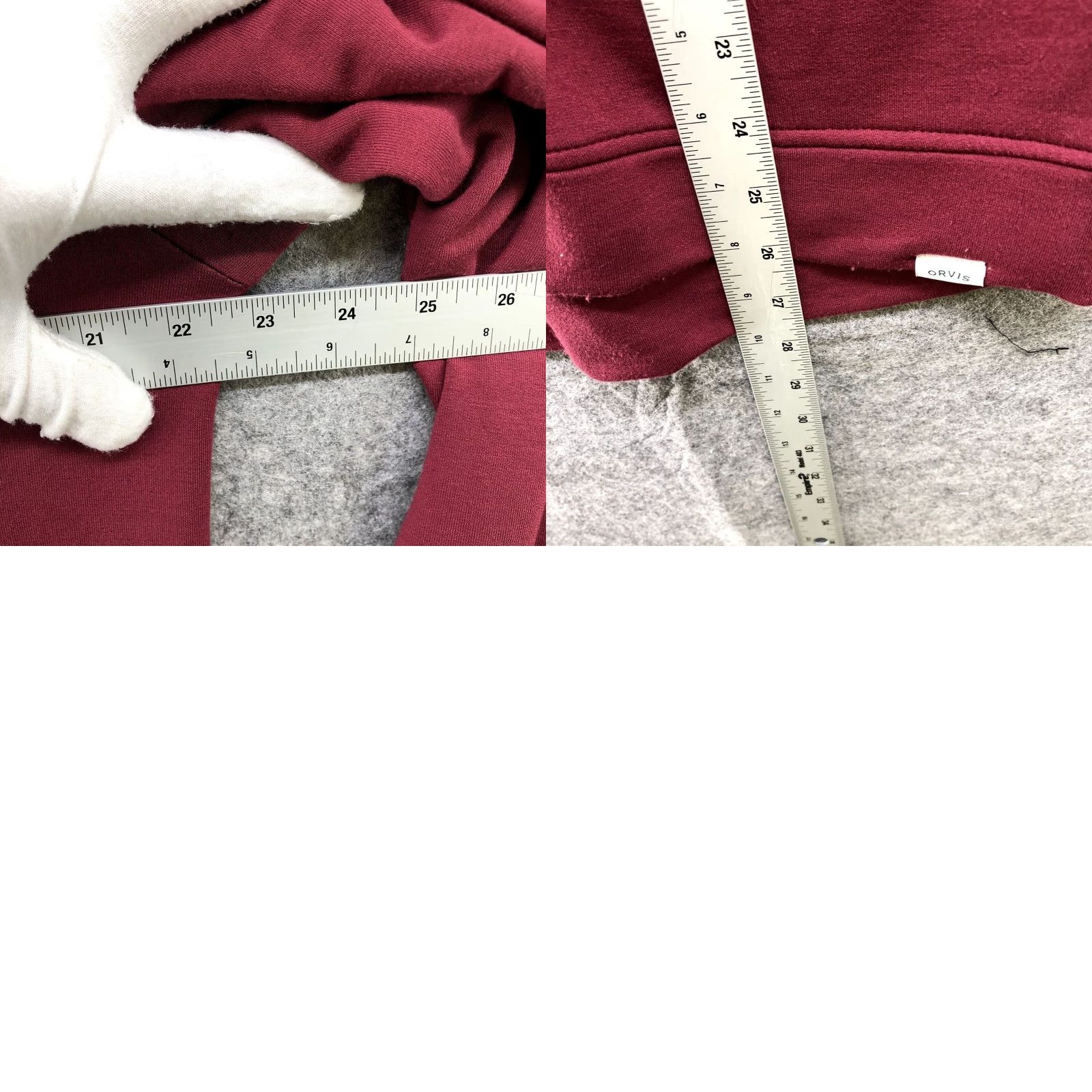 Orvis Orvis Sweatshirt Mens M Modal Blend Wine Red Crewneck Pullover Winter Size US M / EU 48-50 / 2 - 8 Thumbnail