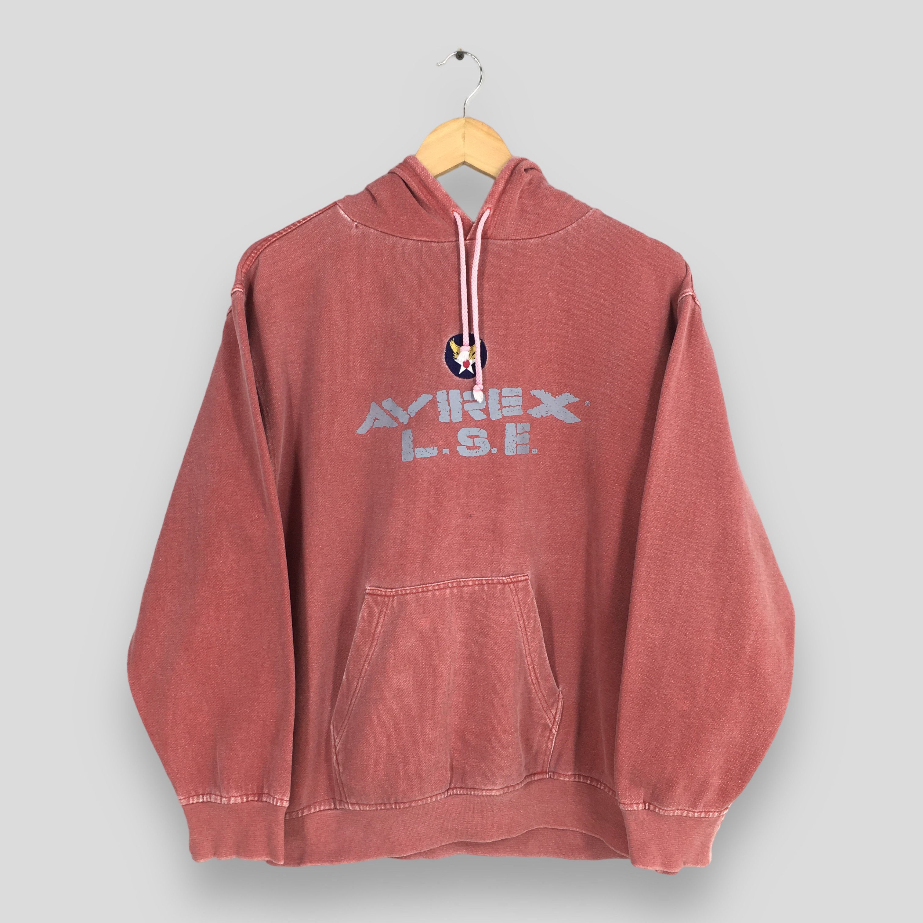 Avirex Vintage 90s Avirex Lse Usa Hoodie Pullover Sweater Medium Size US M / EU 48-50 / 2 - 1 Thumbnail