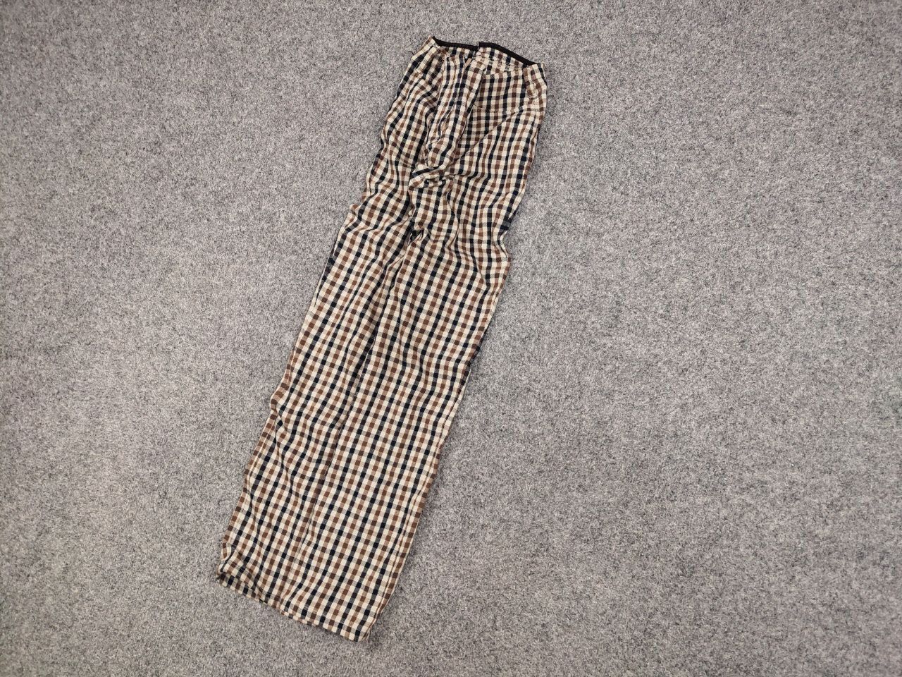 Aquascutum Vintage Aquascutum Classic Nova Check Trouser Women Pants Size 27" / US 4 / IT 40 - 3 Thumbnail