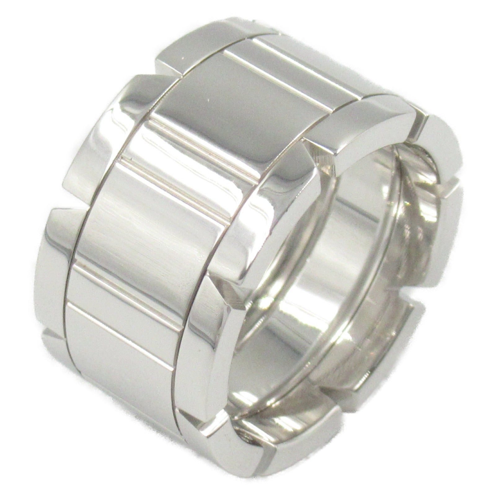 Cartier Cartier Tank Francaise Ring K18Wg (White Gold) Silver Size ONE SIZE - 1 Thumbnail