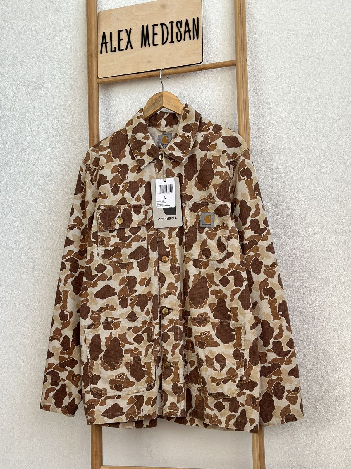 Carhartt Carhartt Digger Coat Camo Terra stone washed Size US L / EU 52-54 / 3 - 5 Thumbnail
