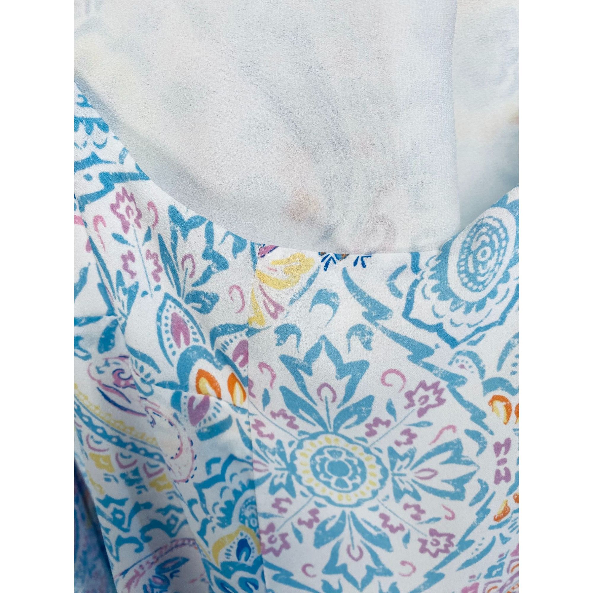 Other Cato Womens Plus Size Floral Paisley Sleeveless Blouse 22/24 Size XXL / US 16-18 / IT 52-54 - 8 Thumbnail