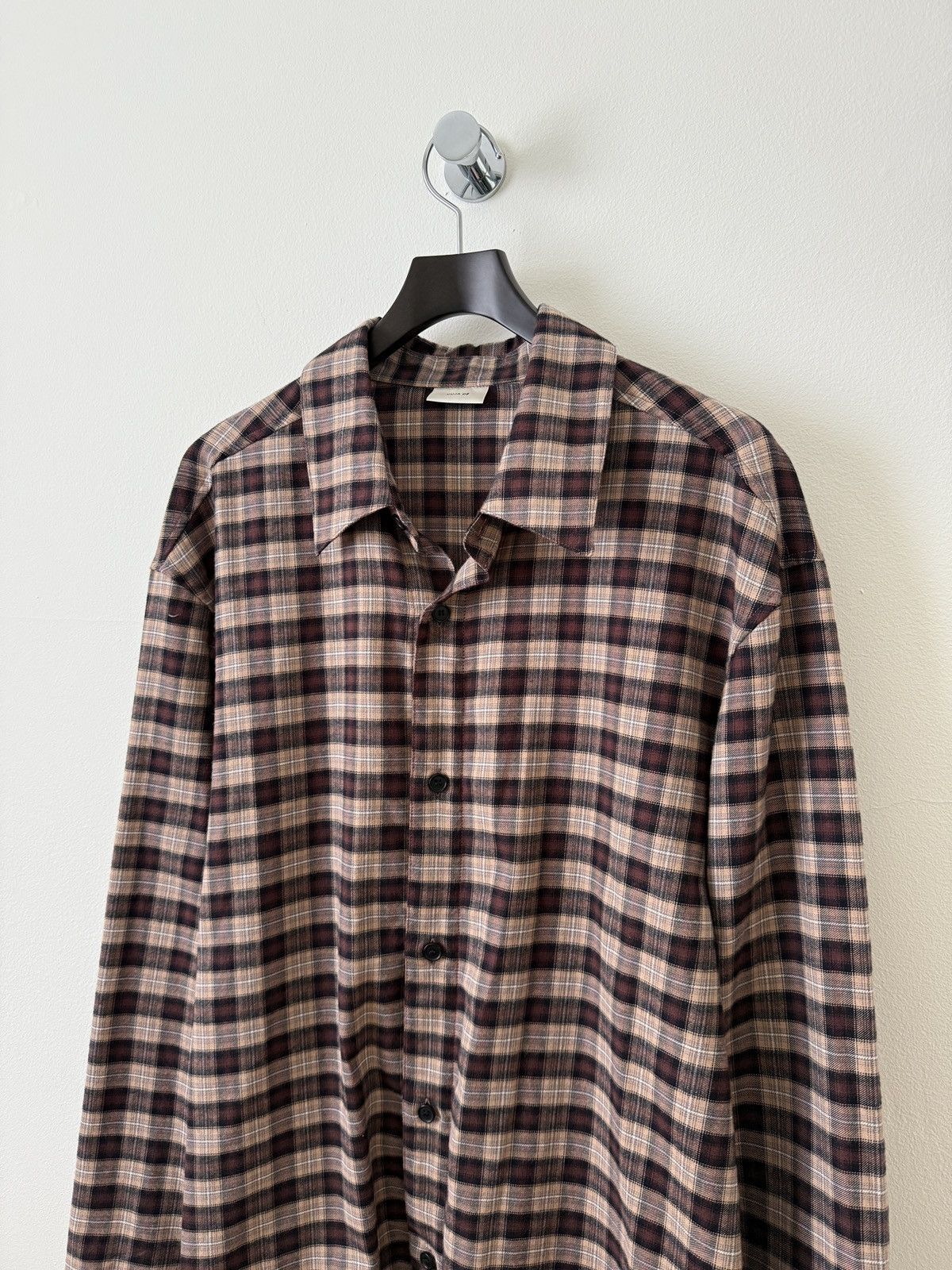 Vuja De Ross Check Flannel in Cashmere & Cotton Size US L / EU 52-54 / 3 - 5 Thumbnail