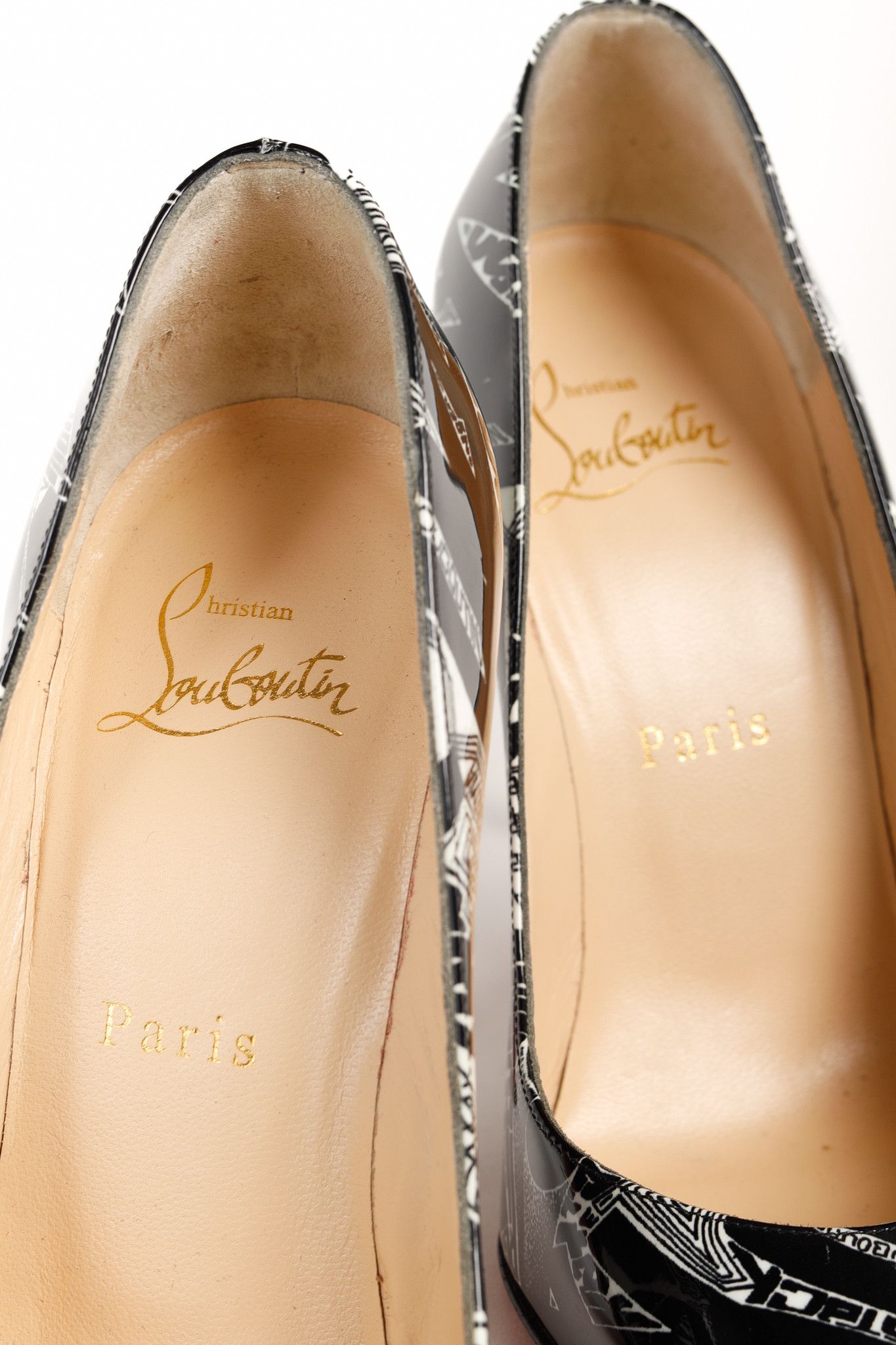 Christian Louboutin Christian Louboutin Patent Nicograf Pigalle Follies 100 Pump Size US 5 / IT 35 - 9 Thumbnail