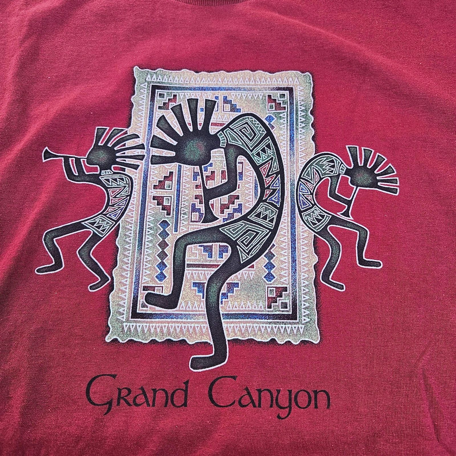 & Other Stories Vintage Grand Canyon Shirt Red Size XL Single Stitch Size US XL / EU 56 / 4 - 2 Thumbnail