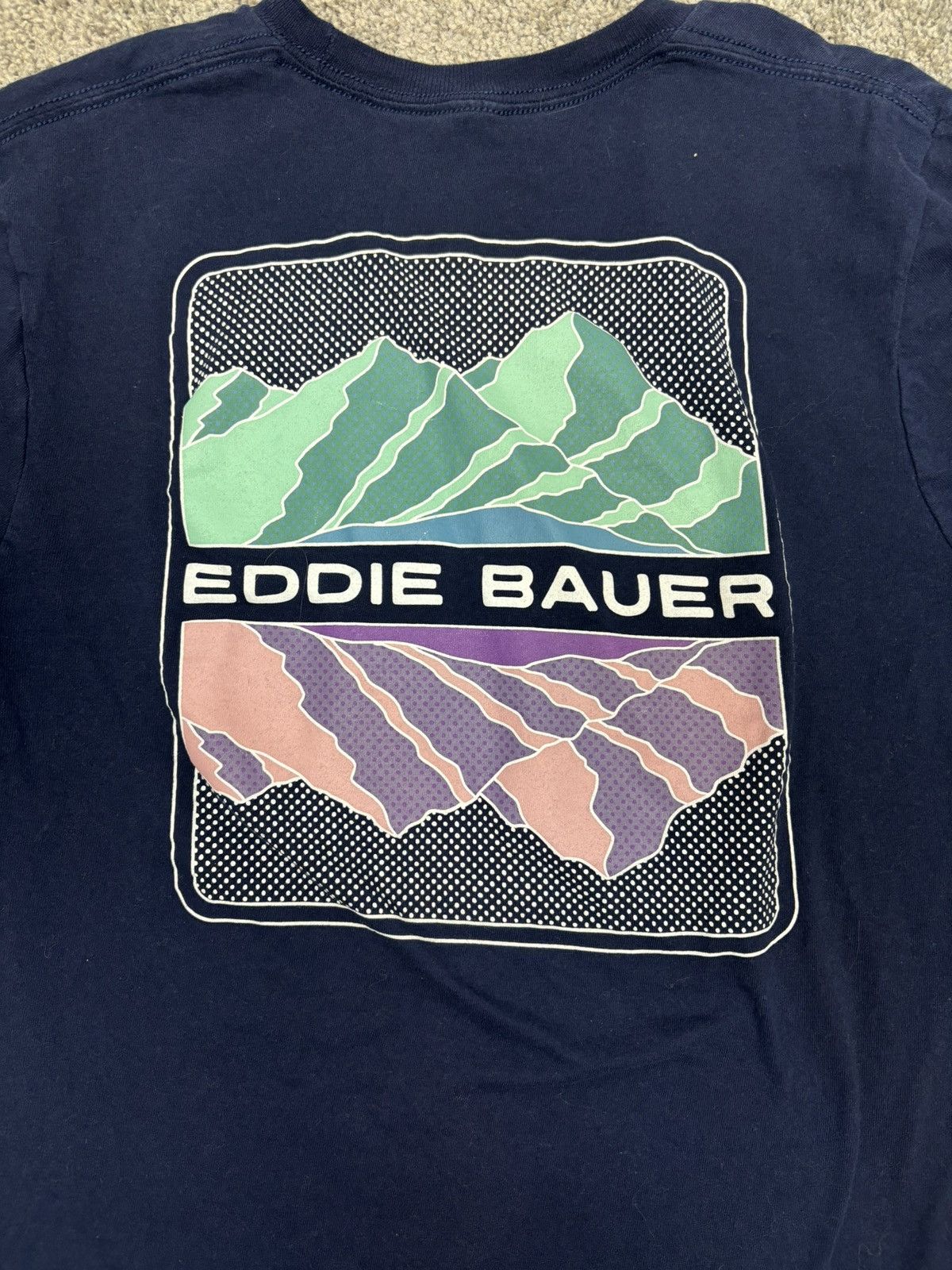 Eddie Bauer × Vintage Cool Eddie bauer long sleeve tee Size US M / EU 48-50 / 2 - 6 Thumbnail