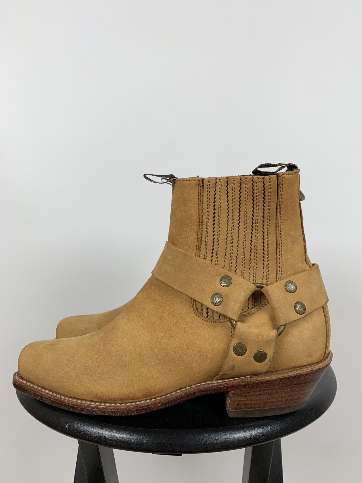 Sendra Vintage Sendra Cowboy Leather Boots Size US 8.5 / EU 41-42 - 3 Thumbnail