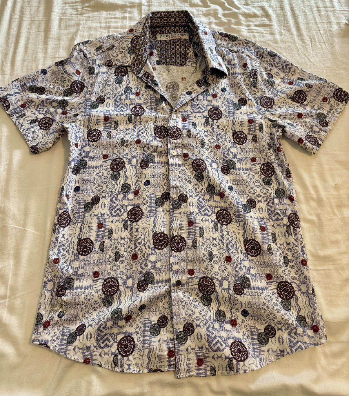 John Lennon John Lennon Short Sleeve Shirt | Grailed