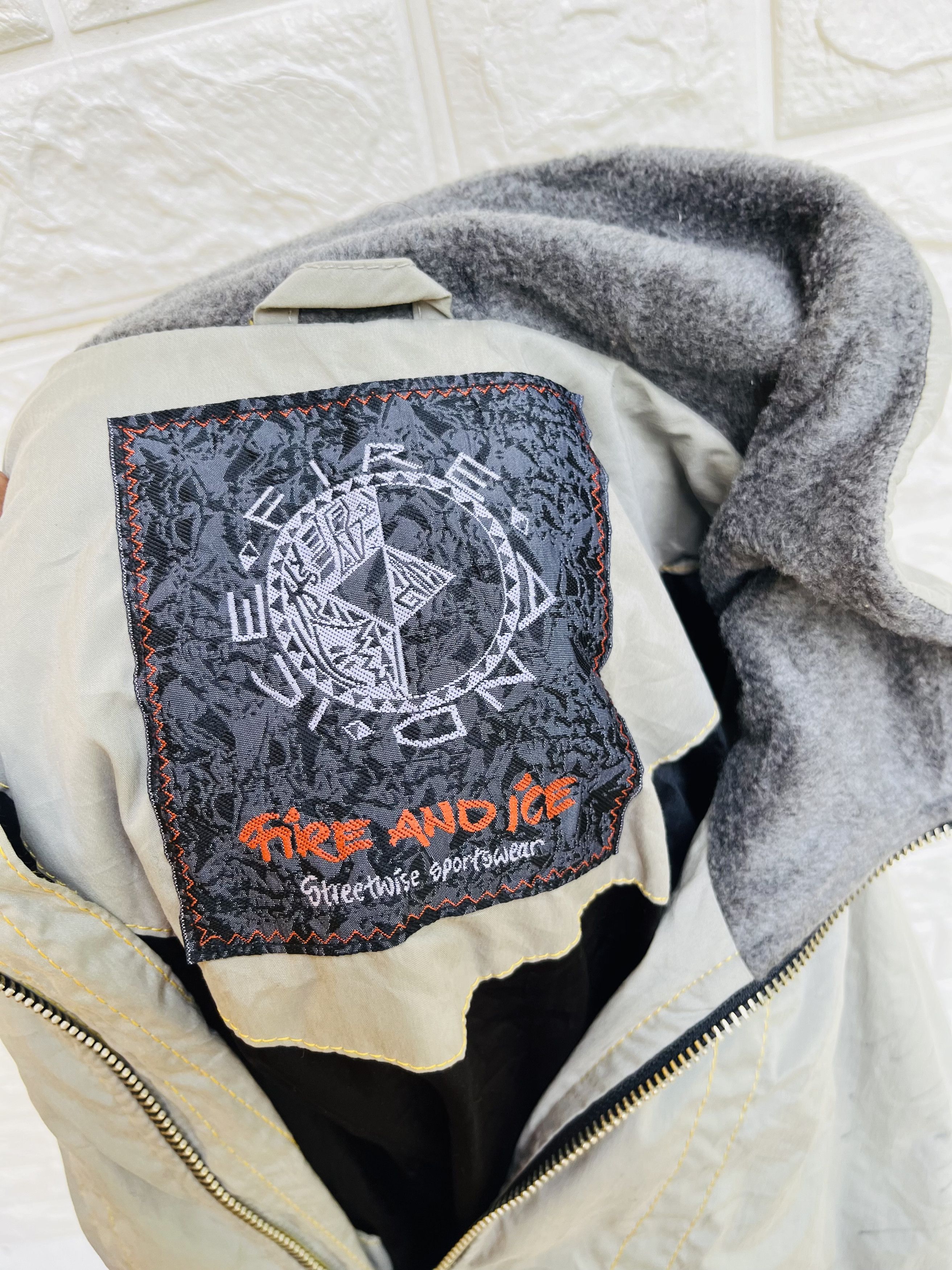 Japanese Brand × Vintage Vintage Fire & Ice with sign Designer Fashion Style Size US XL / EU 56 / 4 - 14 Thumbnail