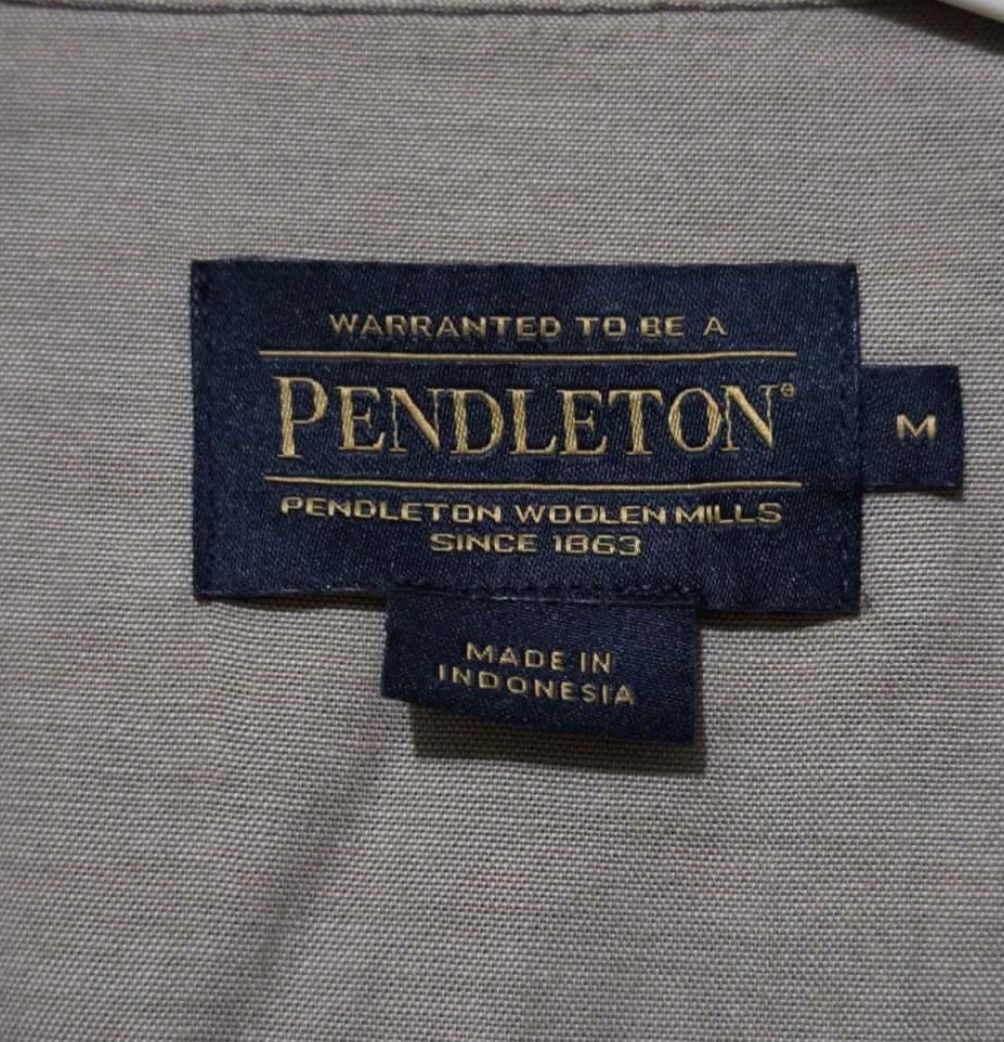 Pendleton Pendleton Wool Woolen Mils Multicolor Long Shirt Size US M / EU 48-50 / 2 - 2 Thumbnail