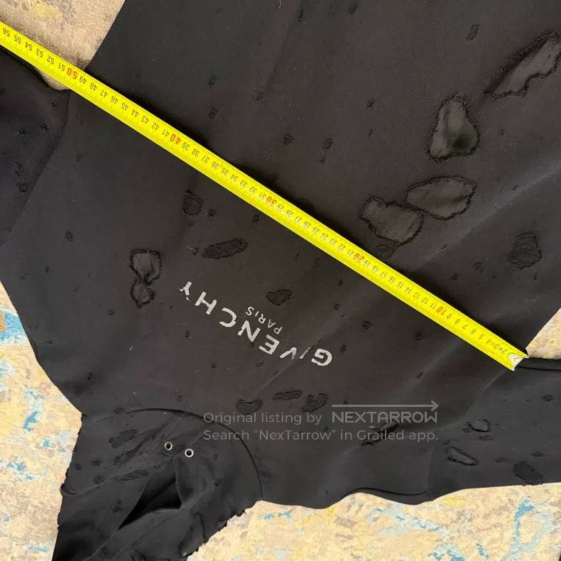 Givenchy Givenchy Ripped Hoodie Size US XS / EU 42 / 0 - 3 Thumbnail