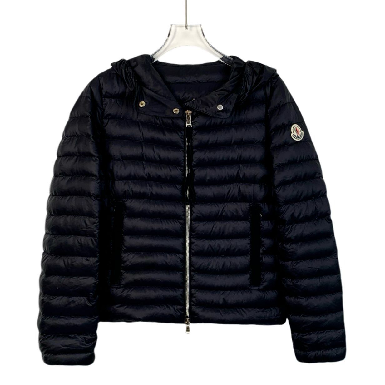 Moncler Moncler Black Down Puffer Jacket With Hood - Size M Size XS / US 0-2 / IT 36-38 - 1 Thumbnail
