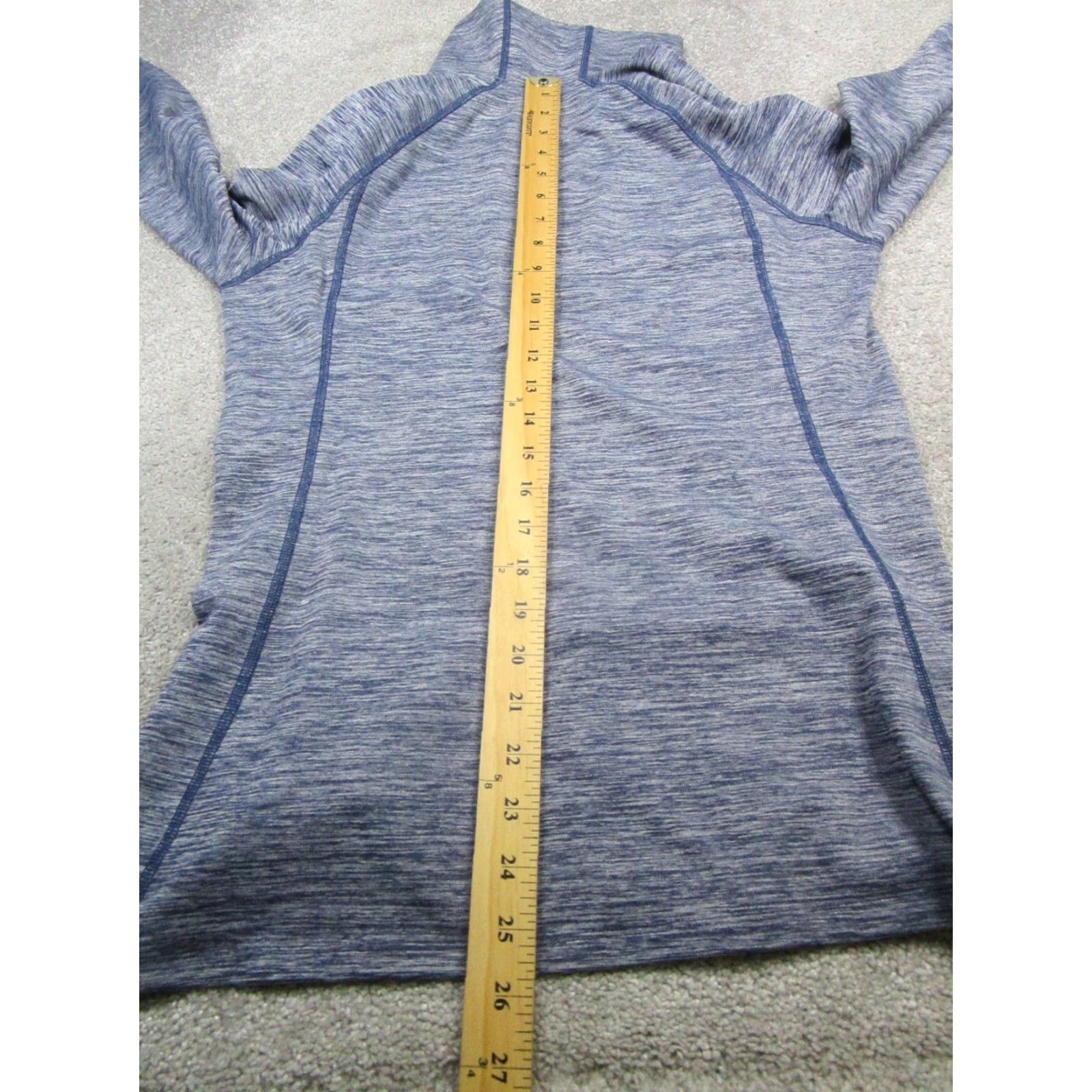 Under Armour Under Armour Pullover Sweatshirt Womens Medium Blue Running Fleece Mock Neck Athletic Regular Size M Logo Activewear Womens Size M / US 6-8 / IT 42-44 - 6 Thumbnail