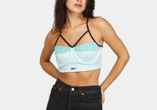 Reebok Reebok x Cardi B BRA TOP Bralette / Whisper Blue HS4292 Size ONE SIZE - 1 Thumbnail