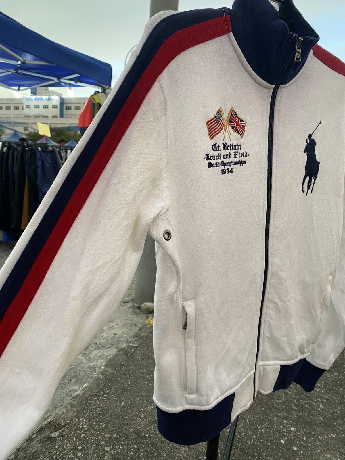 Polo Ralph Lauren VTG Polo Ralph Lauren Great Britain 012 Athletes jacket 🔥 Size US S / EU 44-46 / 1 - 6 Thumbnail