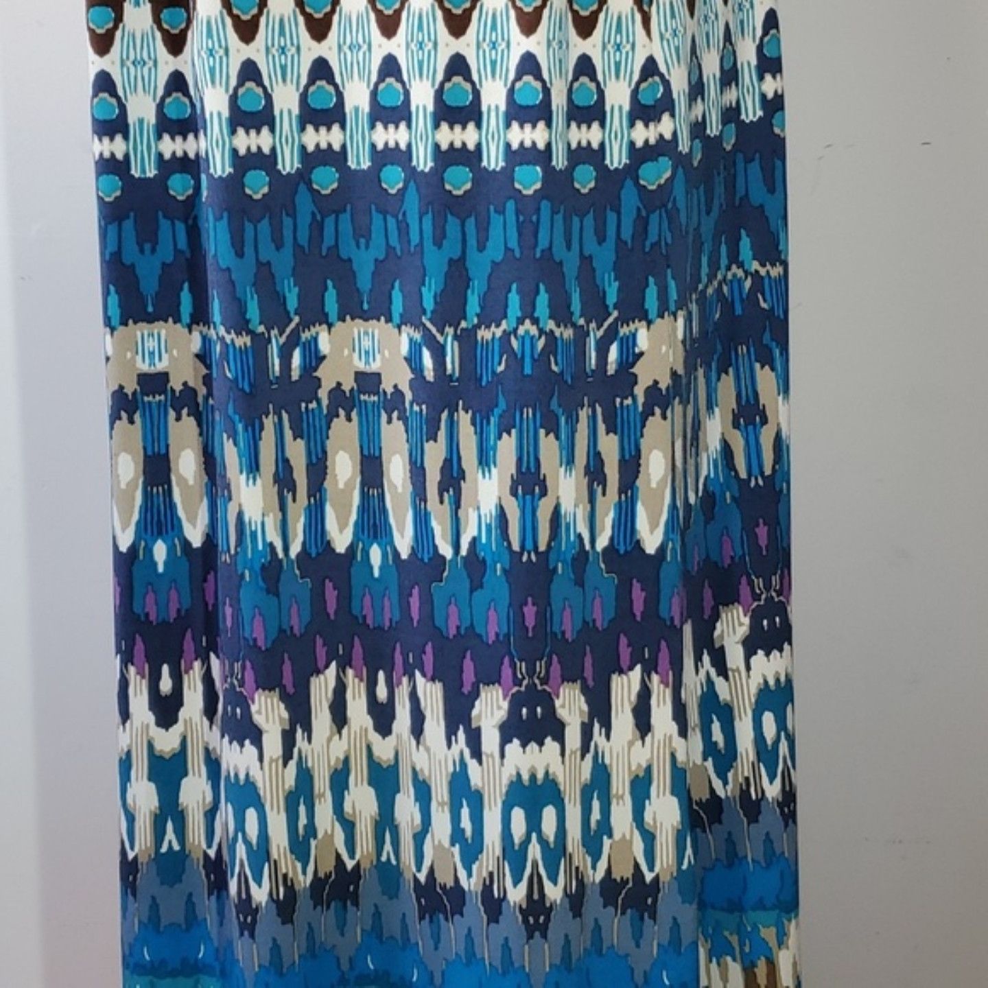 Nicole Miller Nicole Miller Size M Dress Rainbow Maxi Built-in Bra Beaded Size M / US 6-8 / IT 42-44 - 10 Thumbnail
