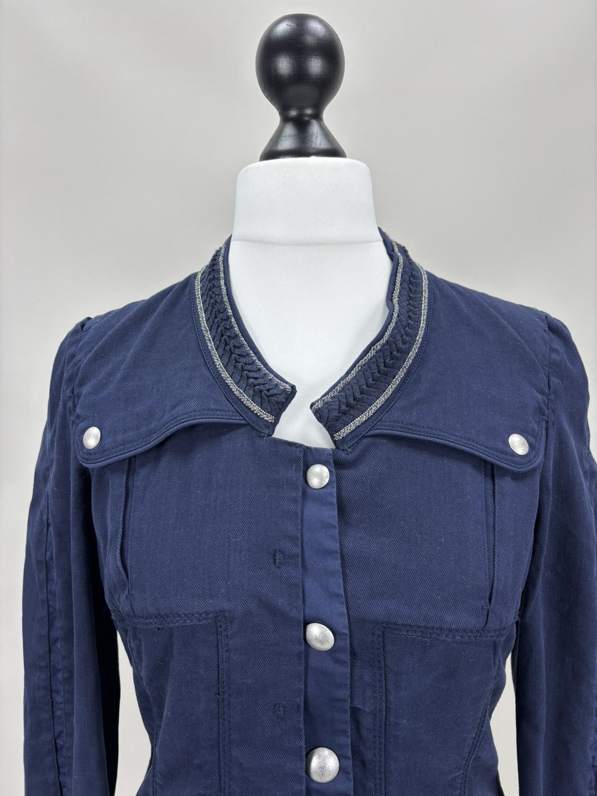 Other Womens jacket High Use Size 46 Color Blue Size L / US 10 / IT 46 - 3 Thumbnail