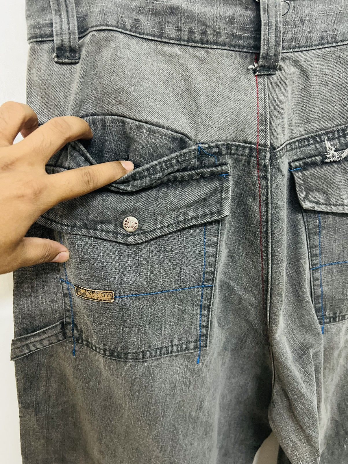 Hobo × JNCO × Vintage Vintage y2k Baggy Hobodnm Rap Sk8 Hiphop Pants Size US 34 / EU 50 - 21 Thumbnail