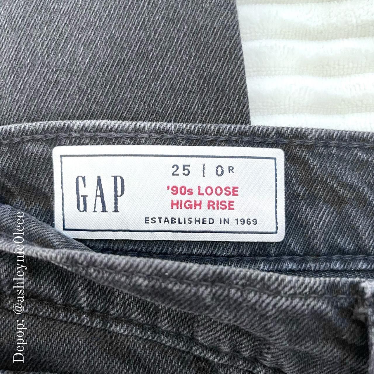 Gap GAP - Black Baggy Jeans Size 25" / US 0 / IT 36 - 3 Thumbnail