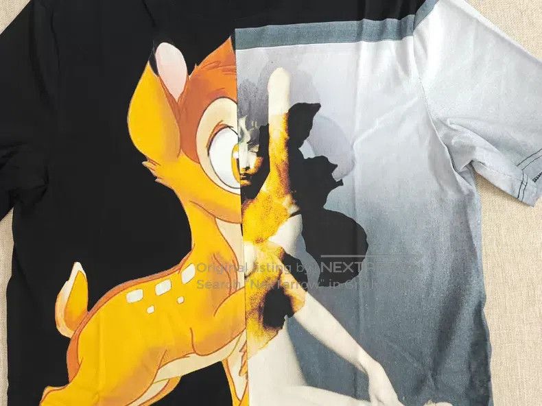 Givenchy Givenchy Bambi Short Sleeve T-Shirt Size US M / EU 48-50 / 2 - 6 Thumbnail